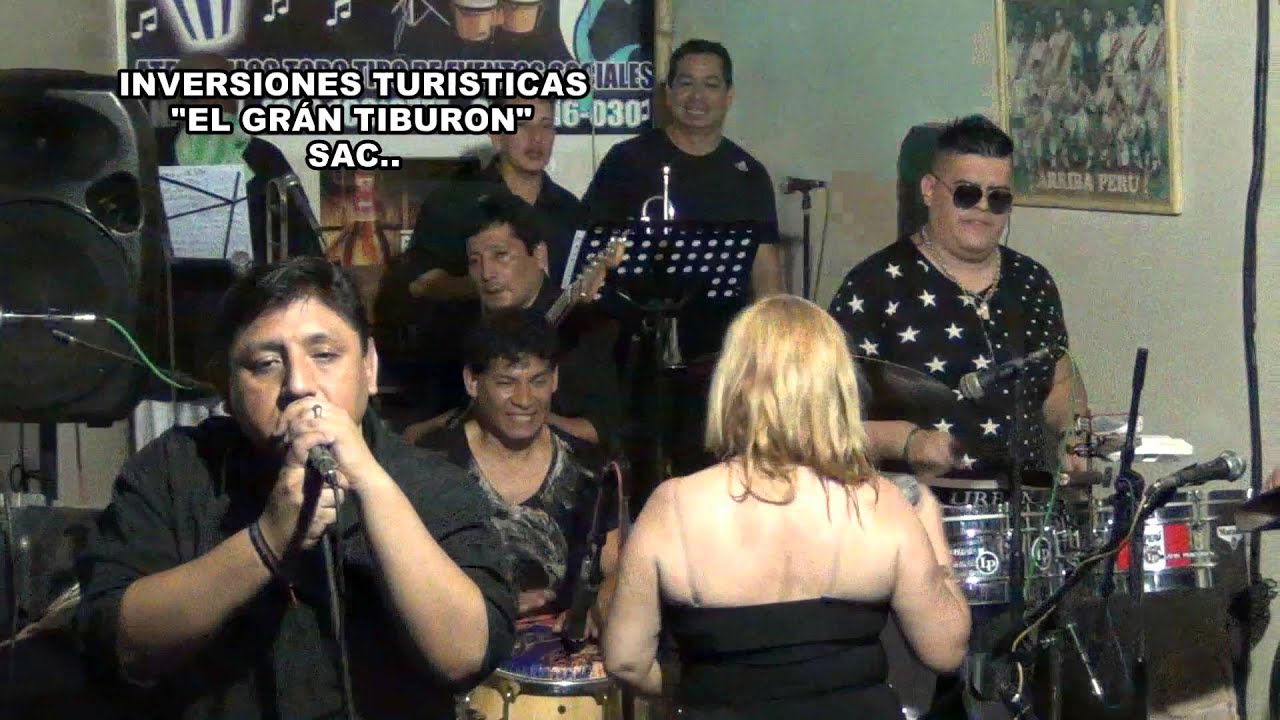 Orq. Los Tiburones Salsa (smp) feat. Laura Mau - Como una Loba