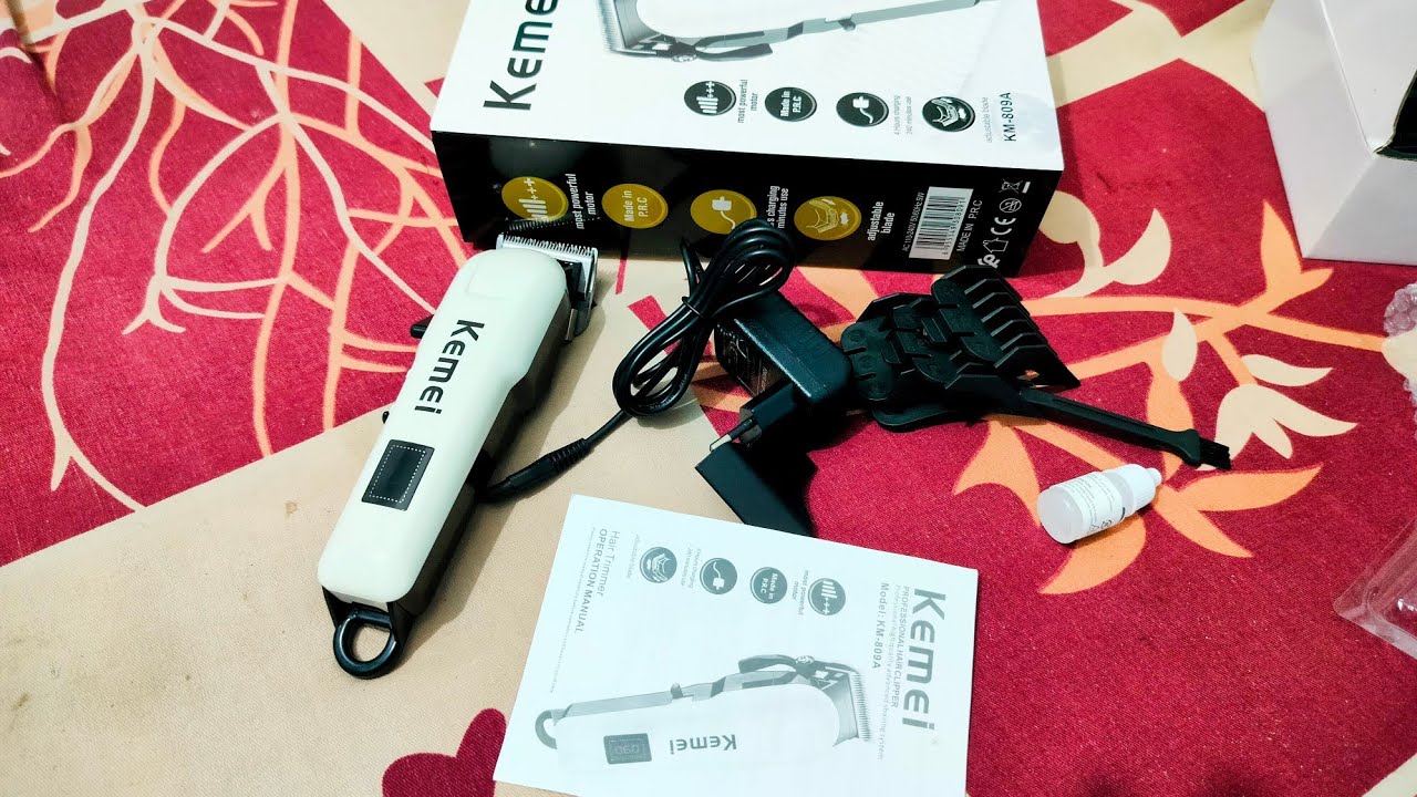 Kemei 809a Best popular trimmer unboxing Bangla | #kemei