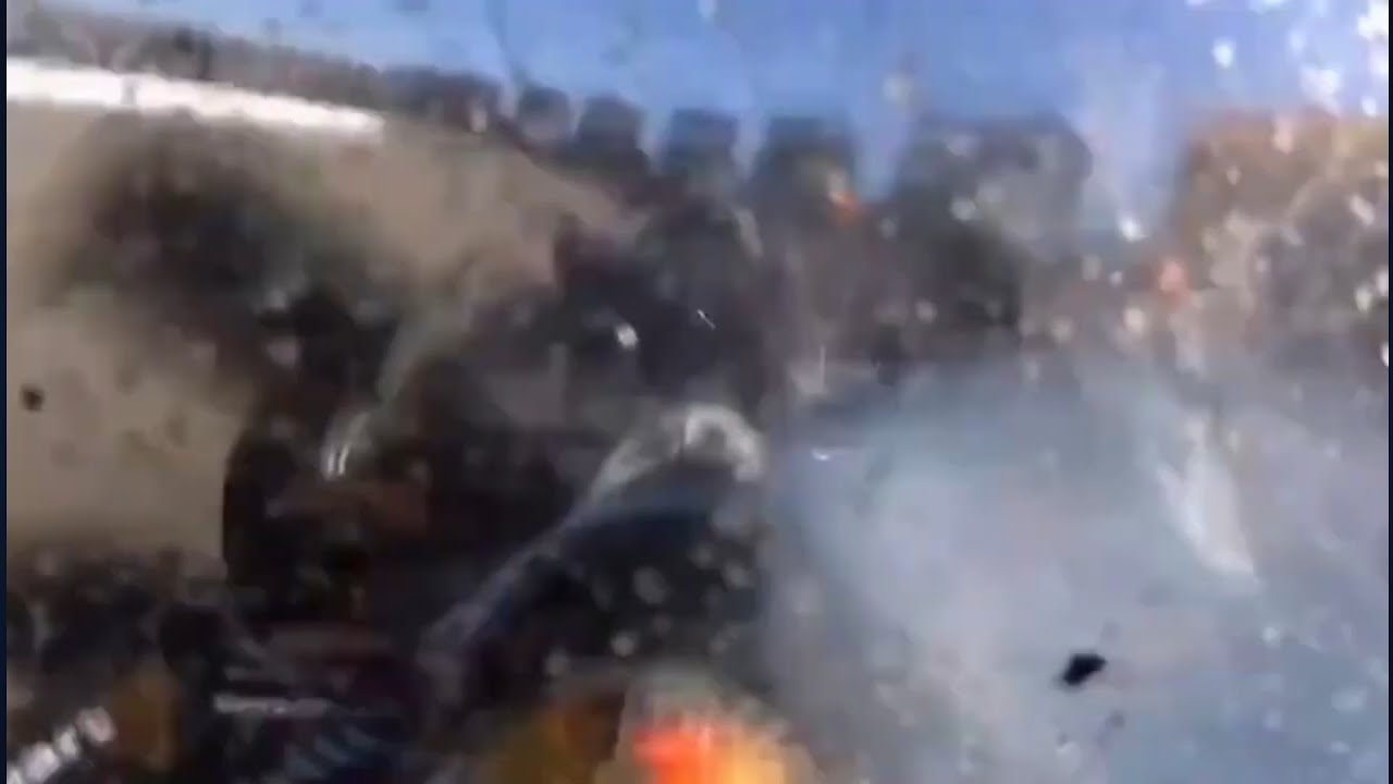 Dan Wheldon fatal crash rare onboard angle - IndyCar 2011 Las Vegas