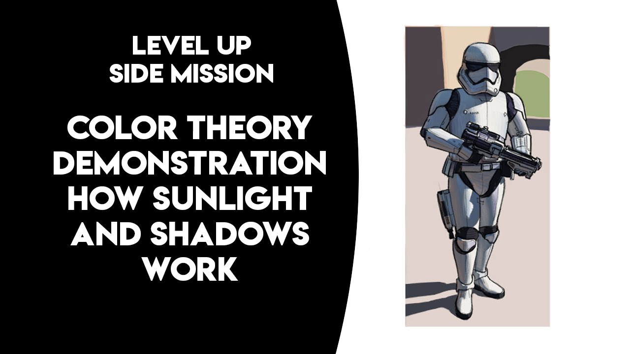 Color Theory Demo Realistic Light and Shadow