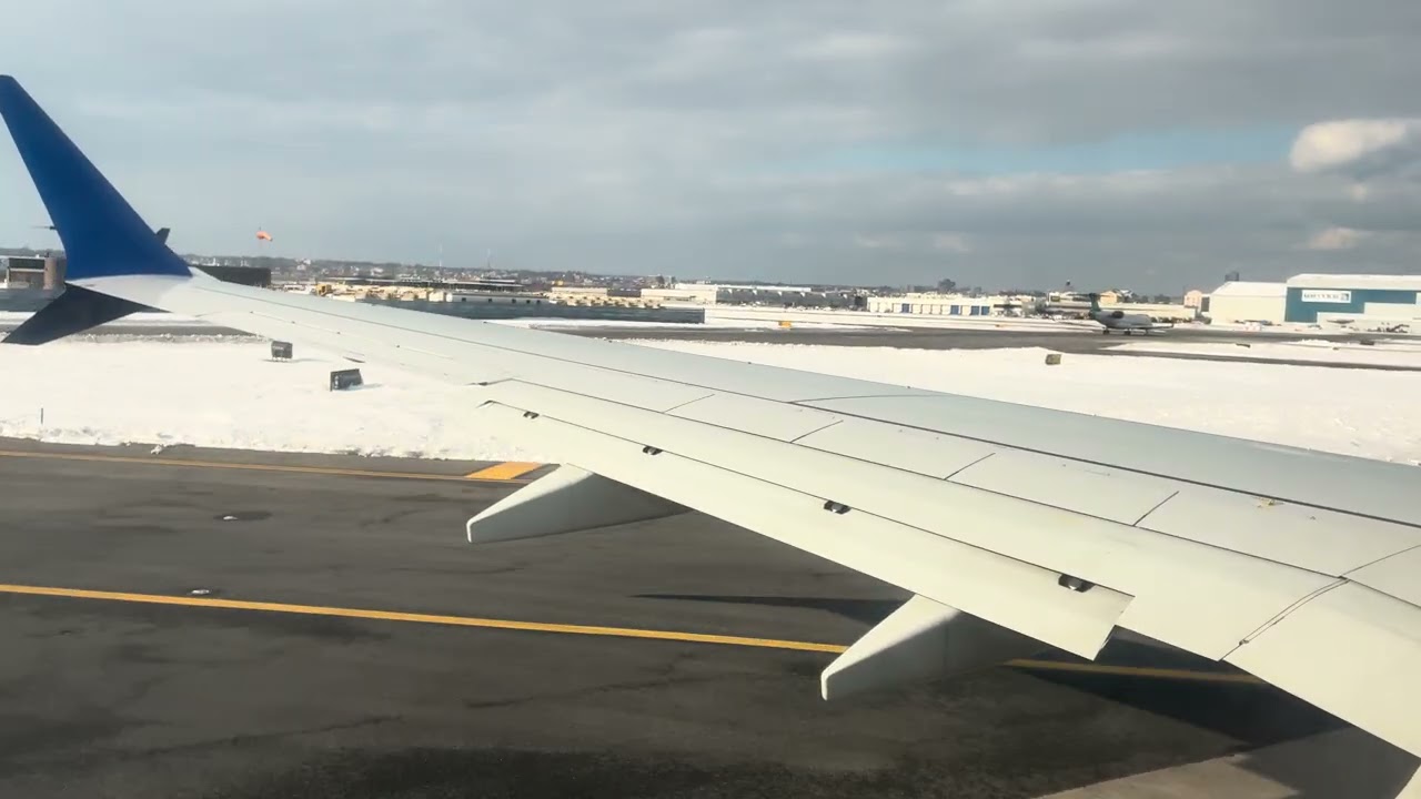 Take off from Newark liberty 