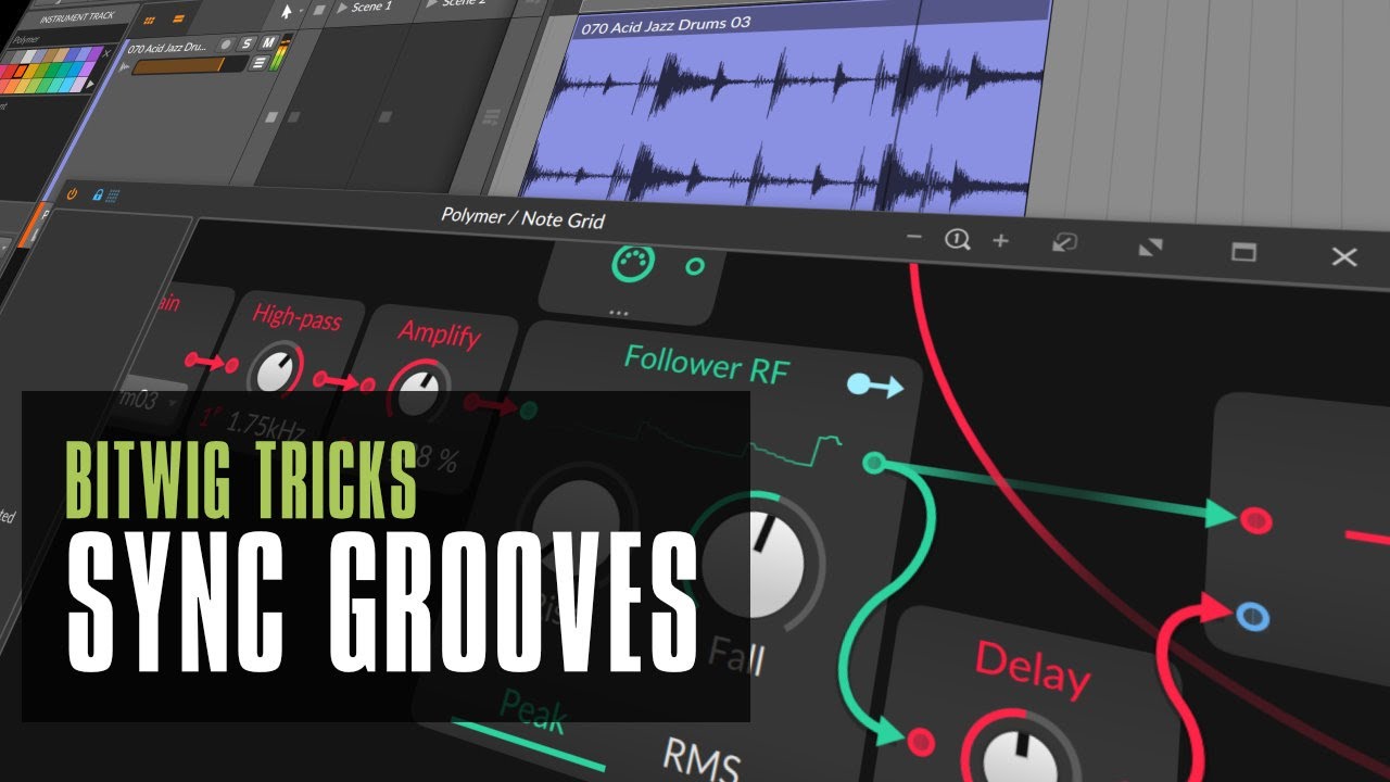 Extract Grooves and use it for Melodies