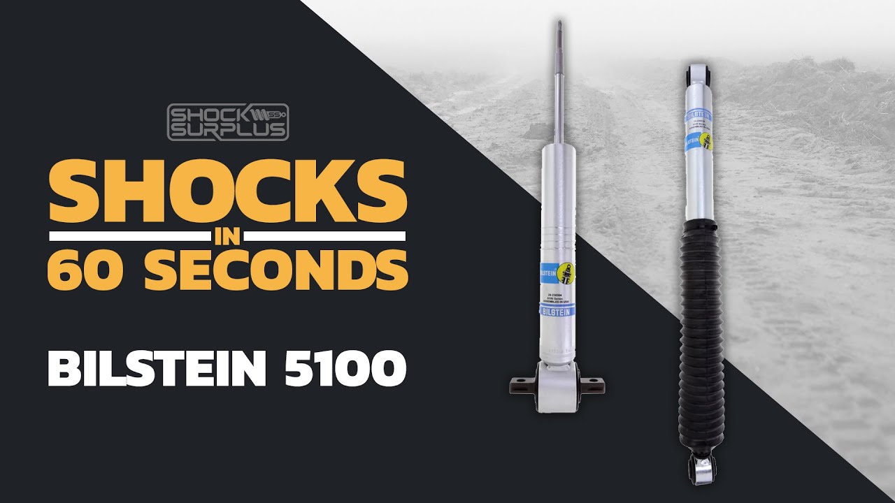 Амортизаторы за 60 секунд Bilstein 5100