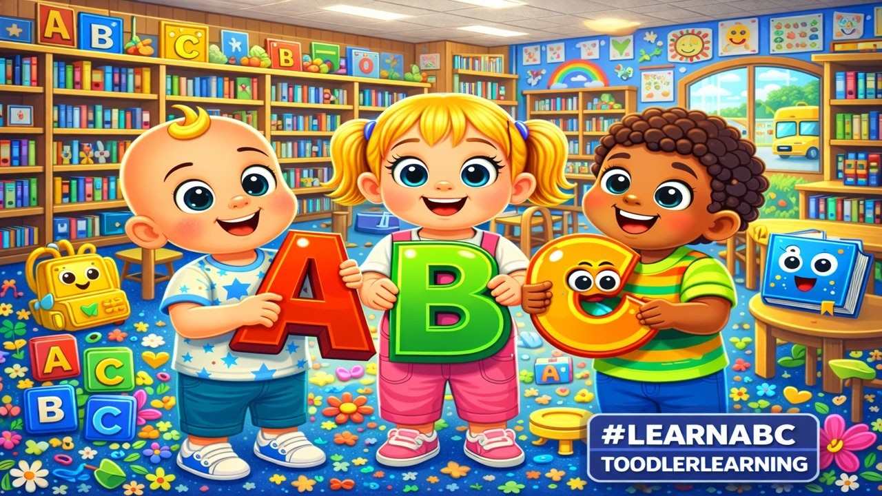 ABC Learning for Toddlers | Best ABC Song Nursery Rhyme #preschoollearning #alphabetlearning