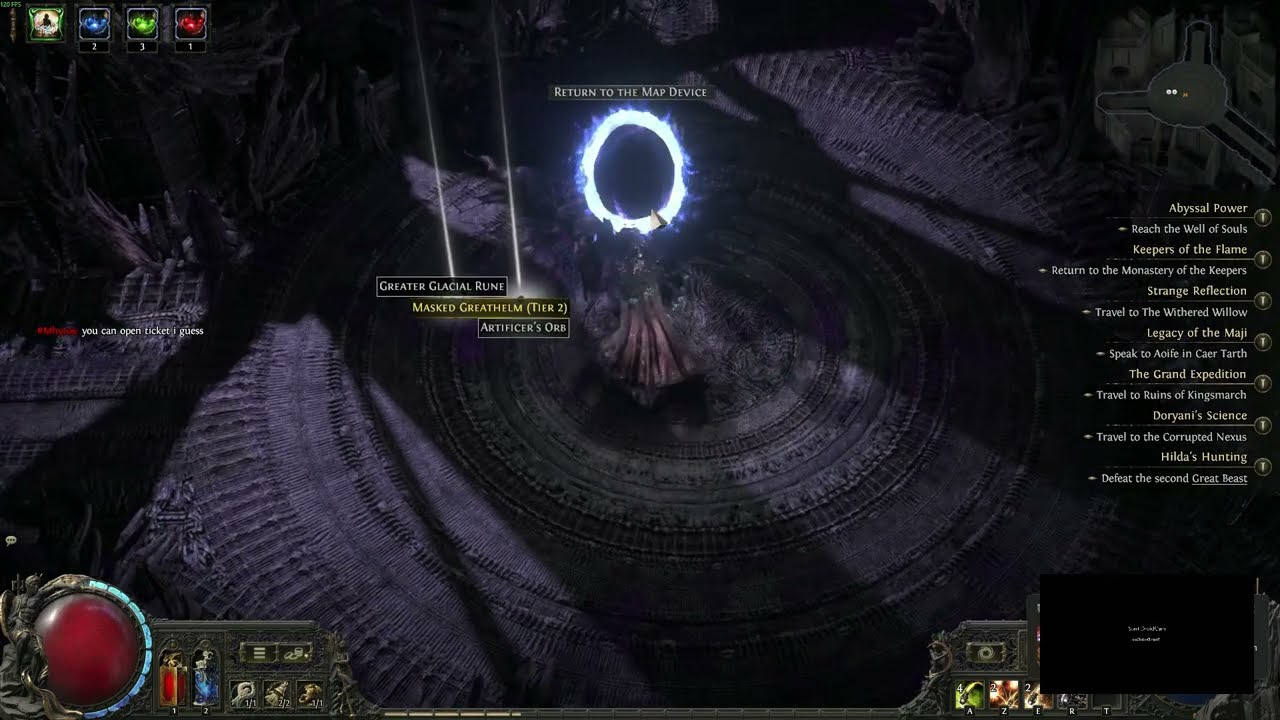 POE 2 0.5.2 Twisted Domain Questline Bug