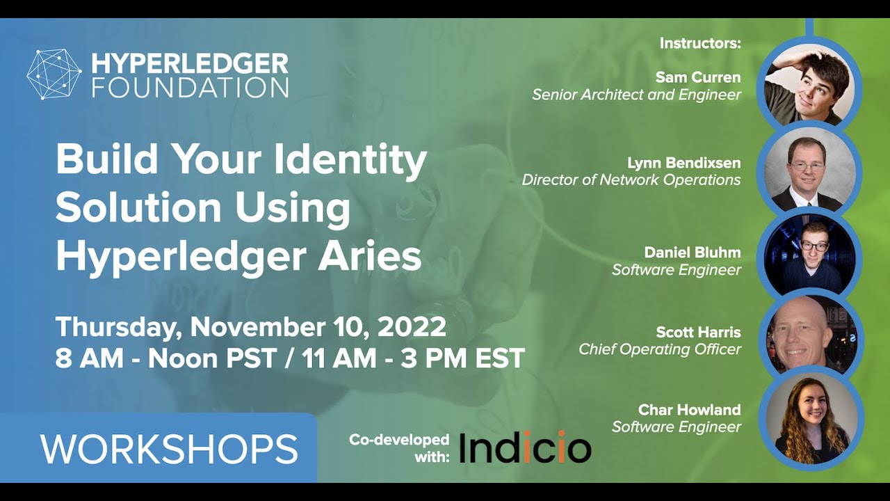 Build Your Identity Solution Using Hyperledger Aries Workshop