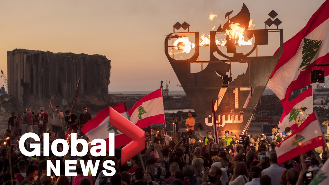 Lebanon's protest flame still flickers on anniversary of 