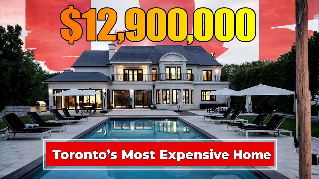 Insidide a $12,900,000 Toronto Mansion