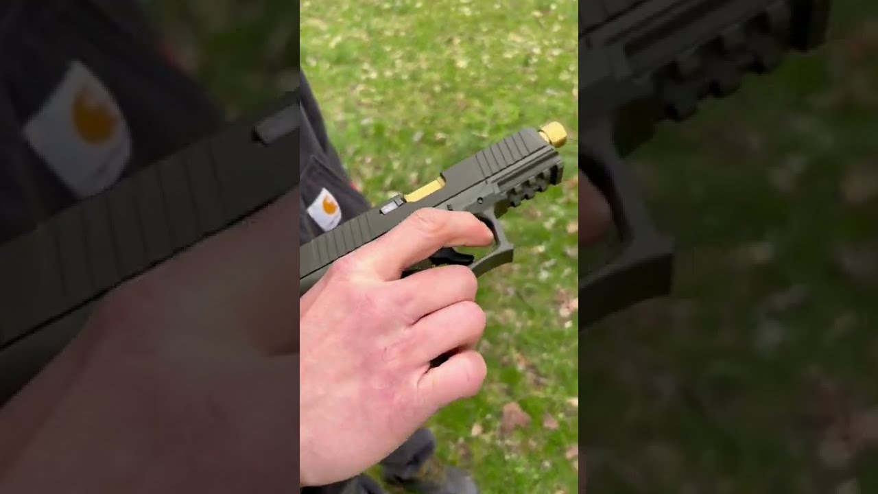 Polymer 80 P80 First Test Fire Custom 9mm Build Legal &ldquo;Ghost Gun&rdquo;