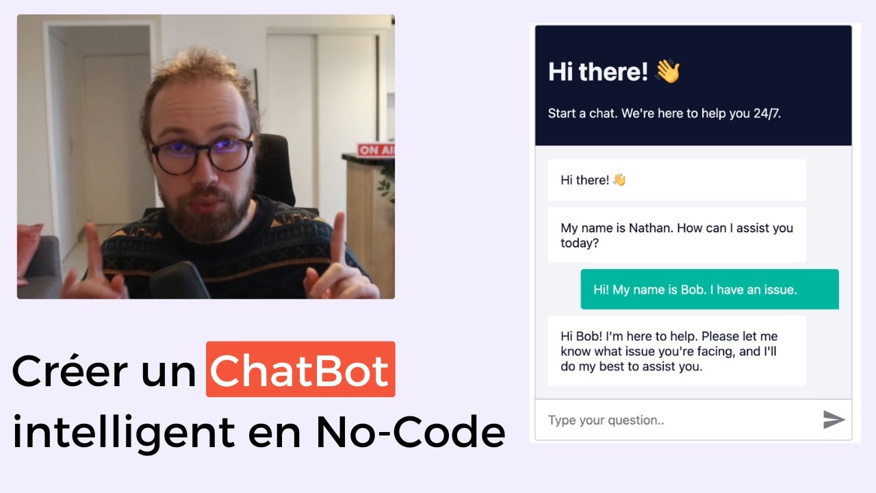 Comment créer un ChatBot sans code, à partir de votre base de connaissances !