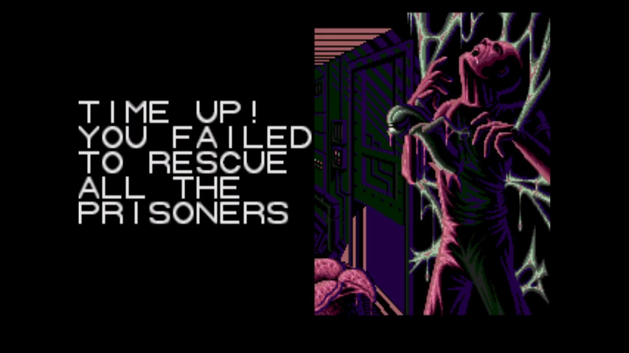Alien 3 - [ Sega Genesis ] - Time's Up / Game Over