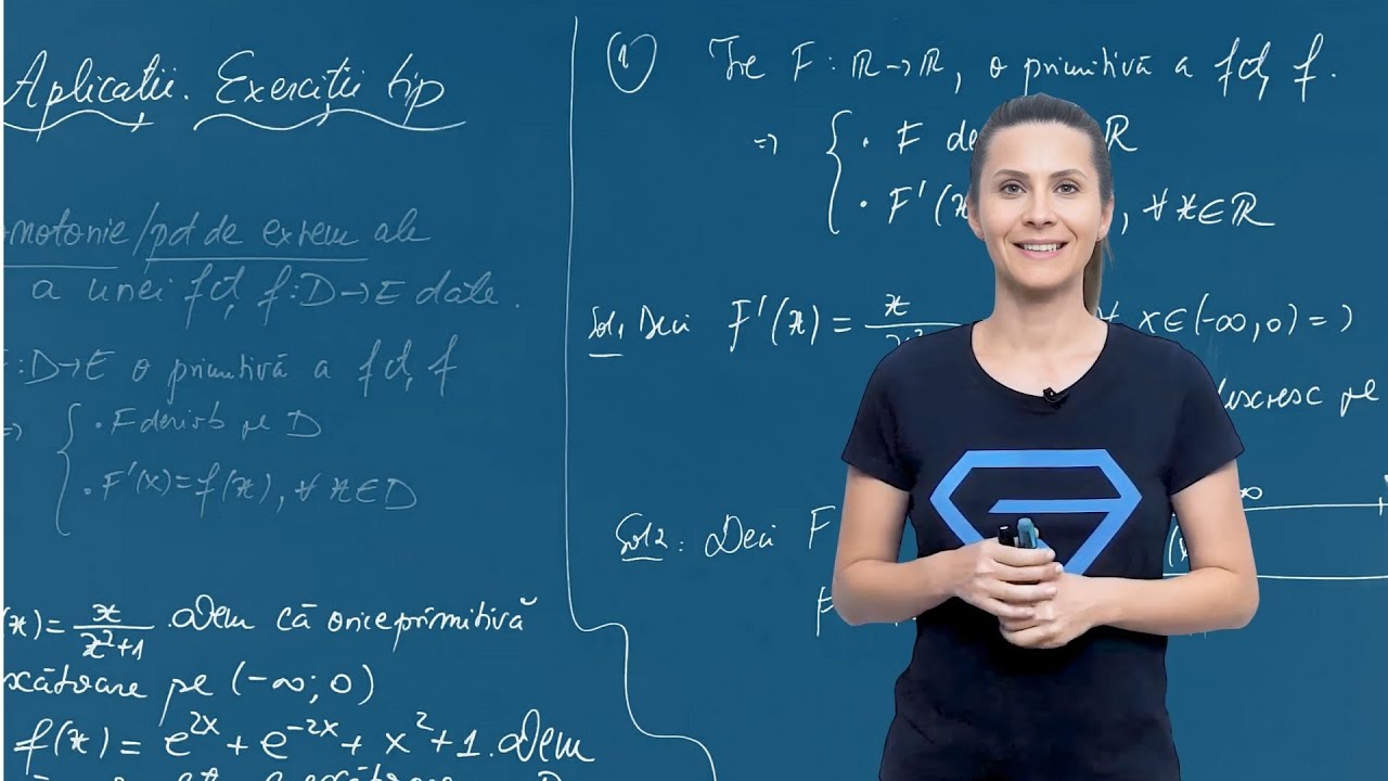 Integrabilitate. Studiul monotoniei primitivelor unei funcții– Clasa a XII-a