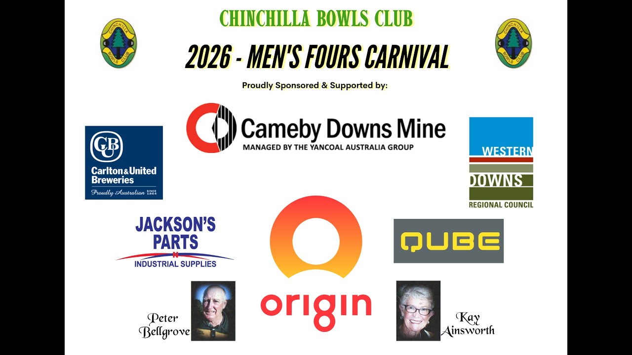 2026 Chinchilla Men's Fours Carnival - Day 1 - Rd 2