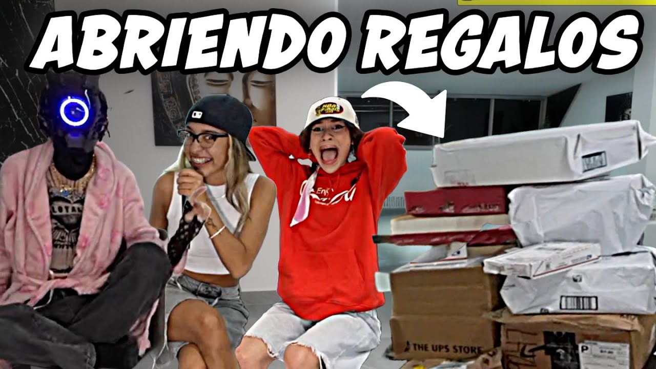 ALONDRA MICHELLE, RAI Y ALEX ABREN REGALOS DE SEGUIDORES