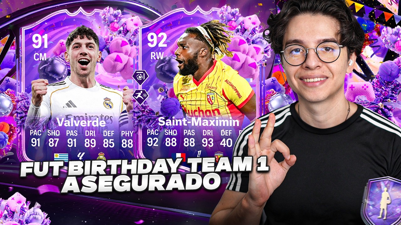 VALE LA PENA EL SOBRE DE FUT BIRTHDAY EQUIPO 1 ASEGURADO?! | ABRIENDO SOBRES DE JUGADOR