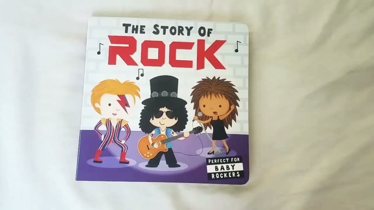 The Story of Rock - Read aloud childrens music book rock and roll kids school of rock books on video