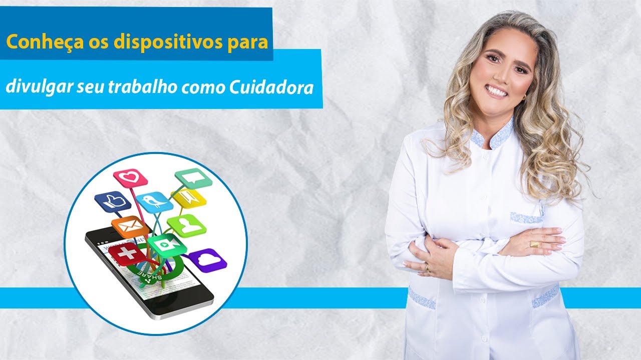 Ajudando a Cuidadora de Idosos Divulgar Seu Trabalho nas Redes Sociais