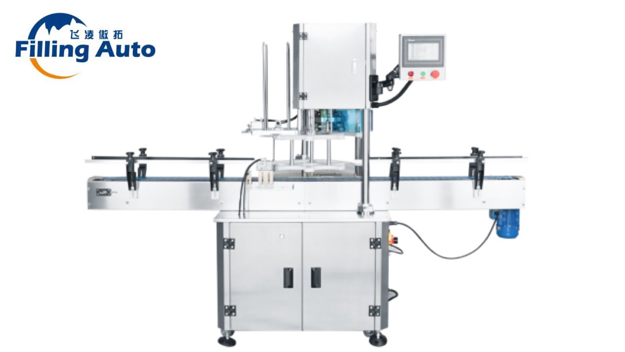 Automatic can filling and seaming line