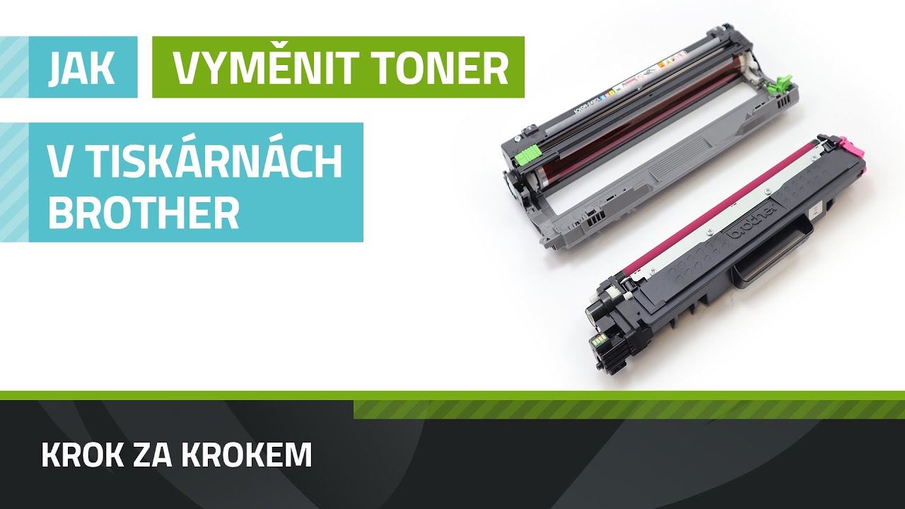 Jak vyměnit toner v tiskárně Brother