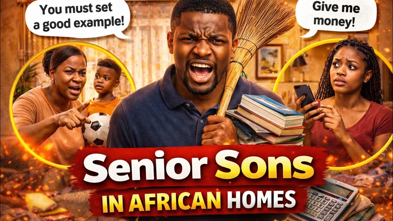  Senior Sons In An African Homes