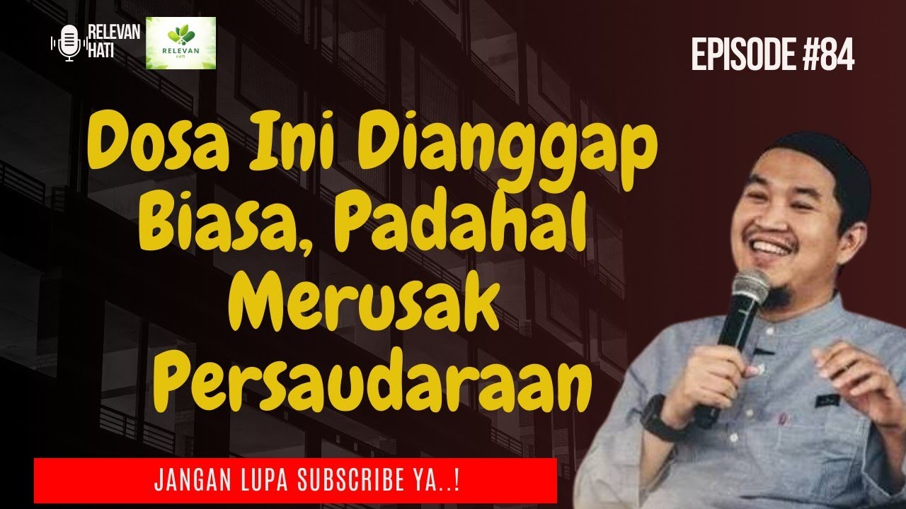 WASPADAI DOSA INI! AWAL MULA TERJADINYA PERPECAHAN - Ust. Abu Bassam Oemar Mita