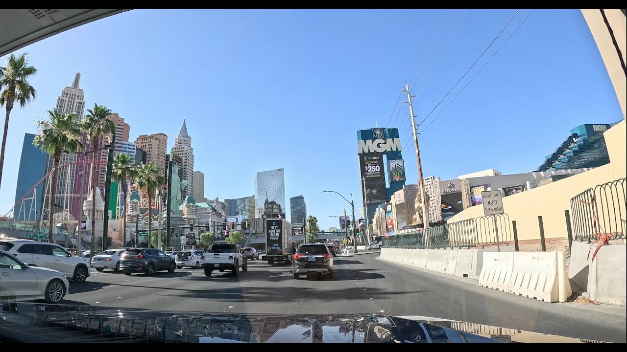 What is it like driving from Hoover Dam to Las Vegas?