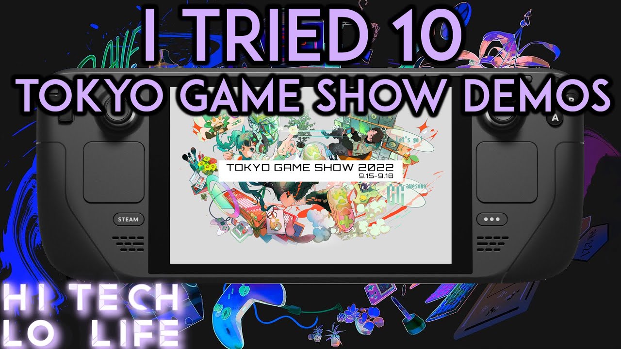 「Steam Deck」 The 10 Tokyo Game Show 2022 Steam Demos I Tried on Steam Deck