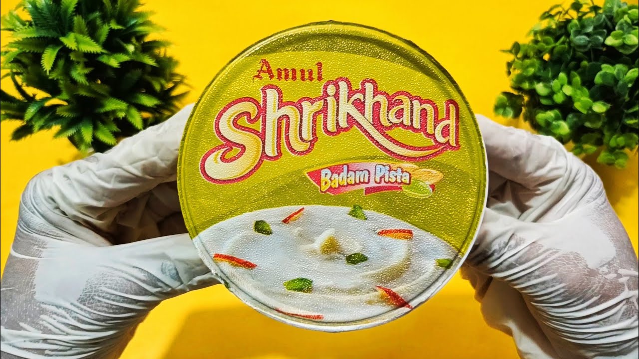 Amul Badam Pista Shrikhand Review | अमूल श्रीखंड