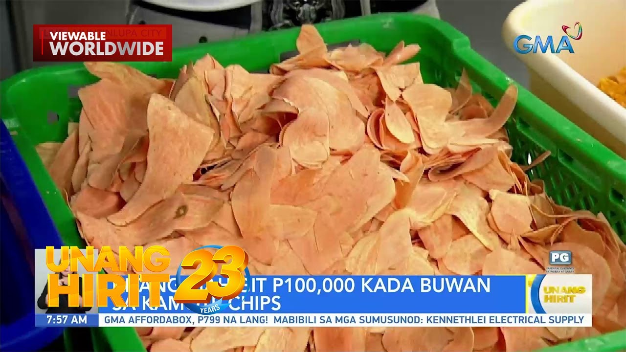 This is Eat - Kitang mahigit 100,000 pesos kada buwan, posible sa kamote chips! | Unang Hirit