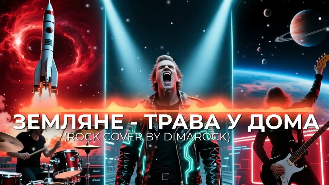 Земляне - Трава у дома | ROCK COVER BY DIMAROCK