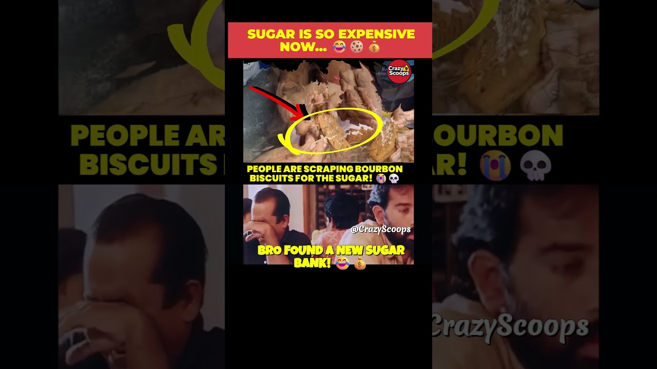 Sugar Prices Got So High People Are Saving Sugar From Bourbon Biscuits 😂🍪#trending #memes #viral #yt
