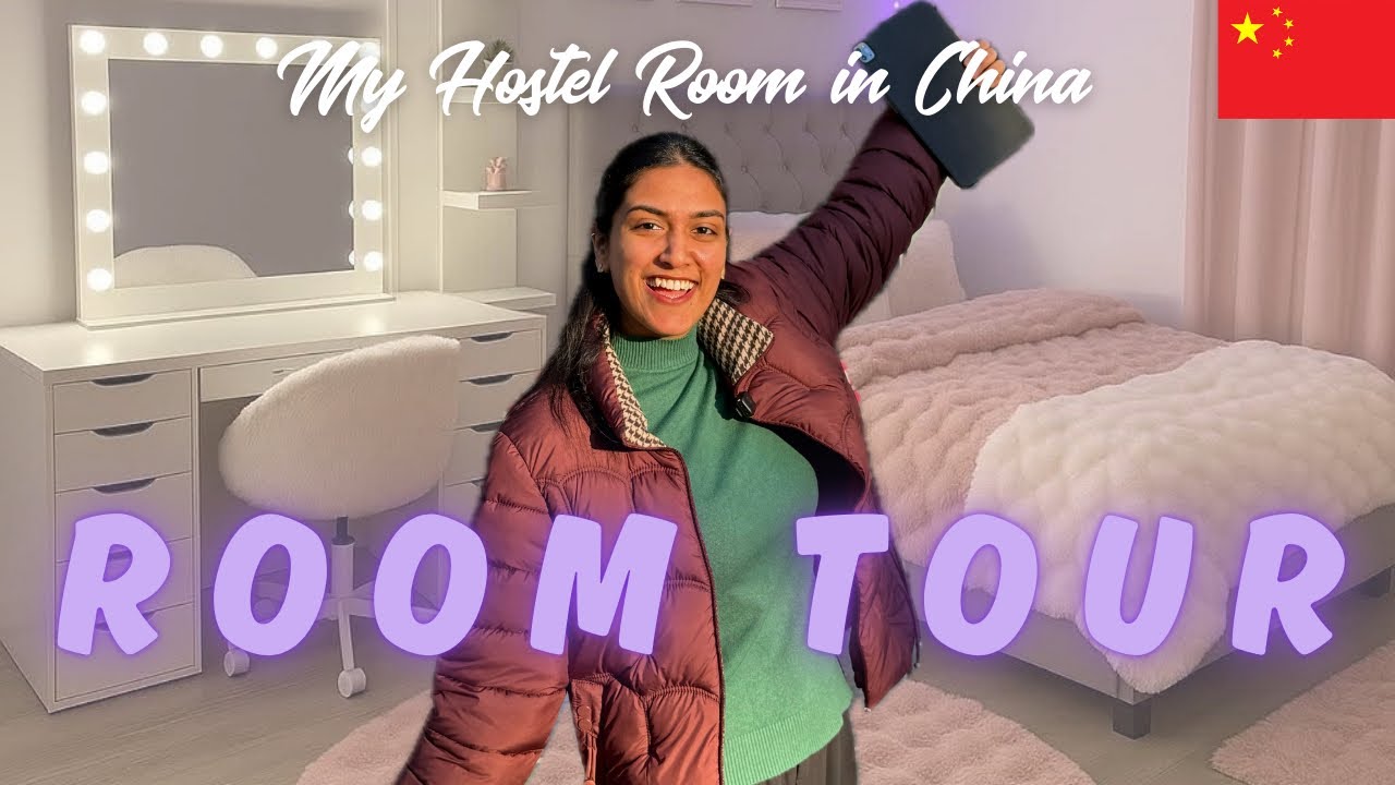 My Hostel Room Tour in China Medical College 🇨🇳😍