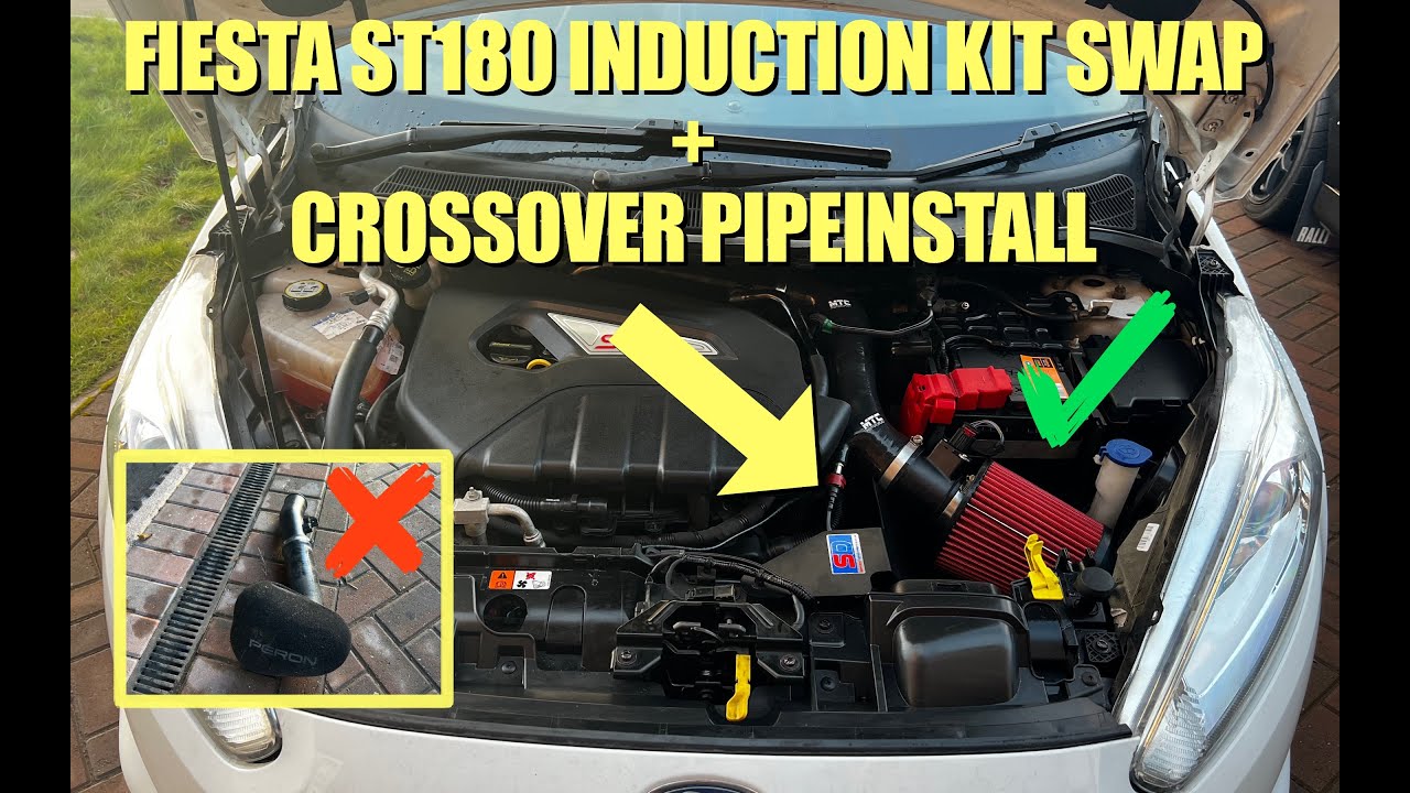 Fiesta ST180 Induction Kit Swap And Crossover Pipe Fitting
