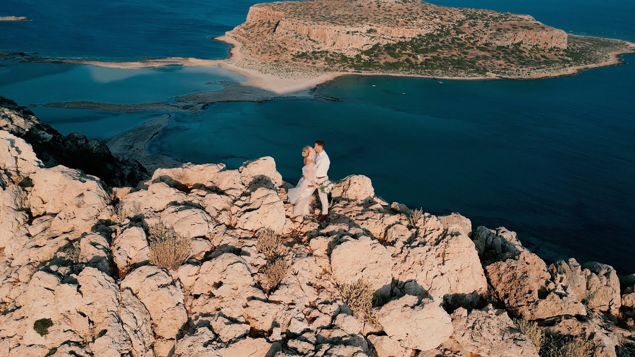 Ślub na Krecie / Sea View Wedding Venue by En Kipo in Chania ❤️ Teledysk ślubny 4K