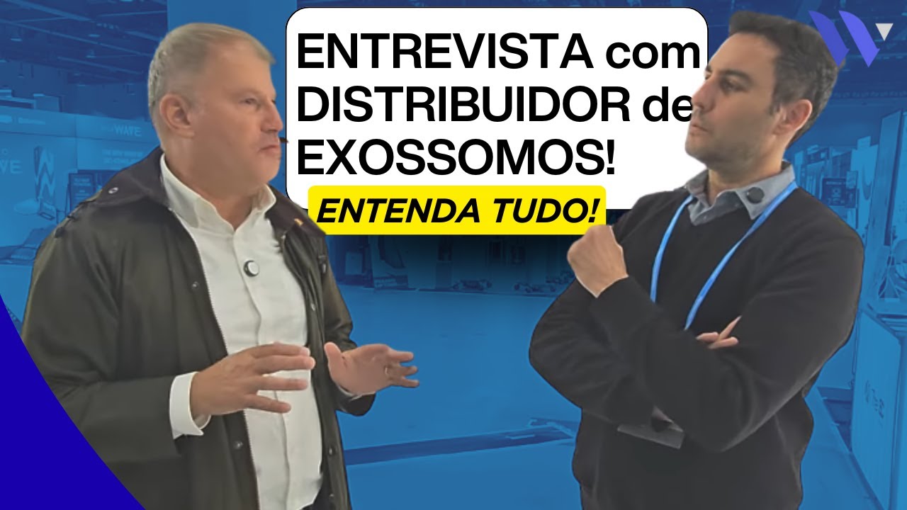 EXOSSOMOS FUNCIONAM? ENTREVISTEI um GRANDE DISTRIBUIDOR e ele disse que... (PARTE 1)