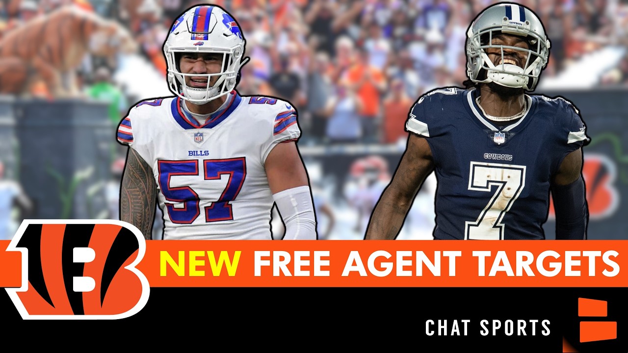 NEW Cincinnati Bengals Free Agent Targets Ft. Trevon Diggs, Joe Flacco & AJ Epenesa