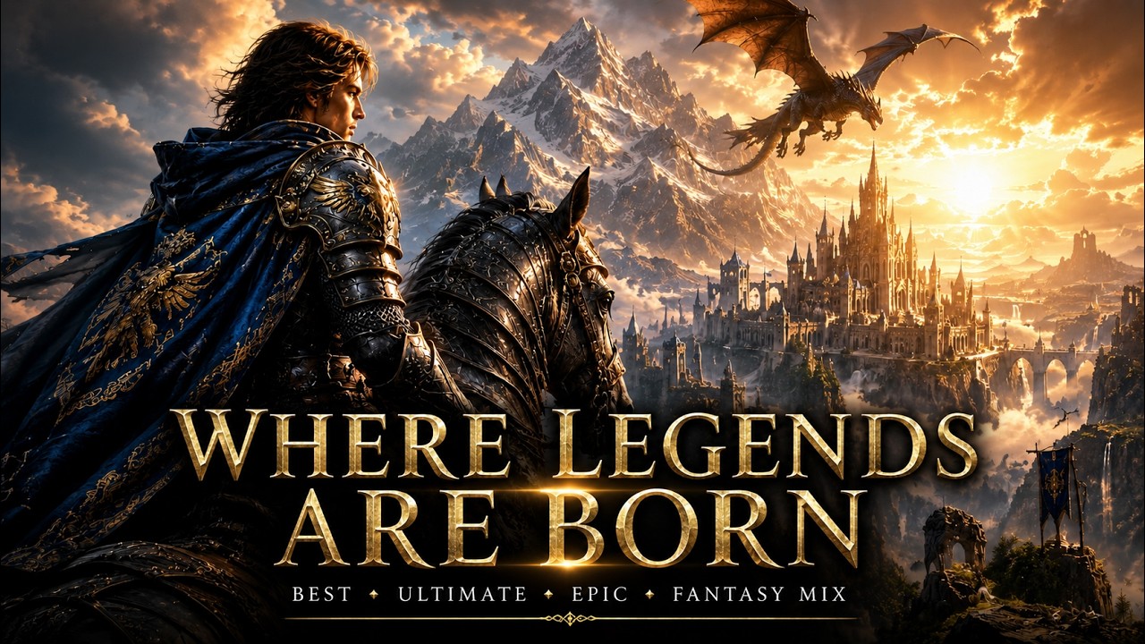 WHERE LEGENDS ARE BORN | 2 Hours of Most Epic Fantasy & Heroic Adventure Music Mix