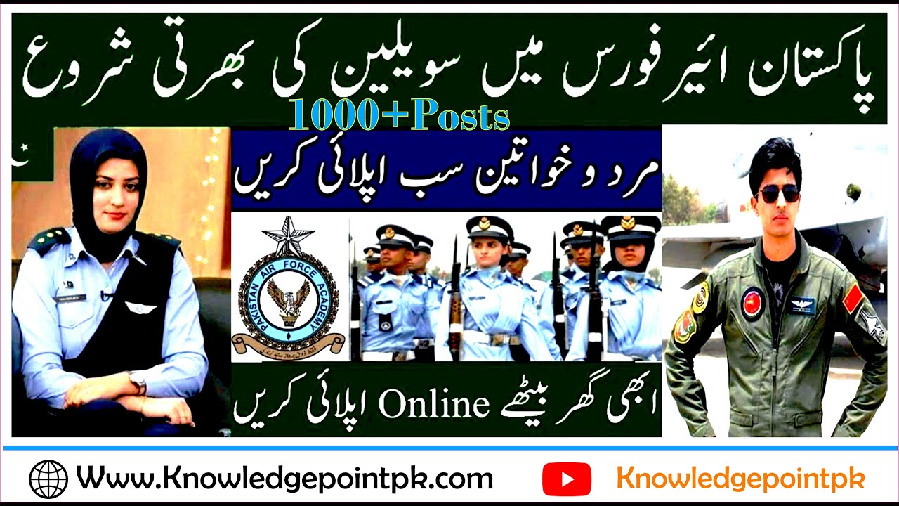 Join Pakistan Air Force PAF Latest Jobs 2021-Online Apply || PAF Jobs 2021|| PAF Latest Jobs