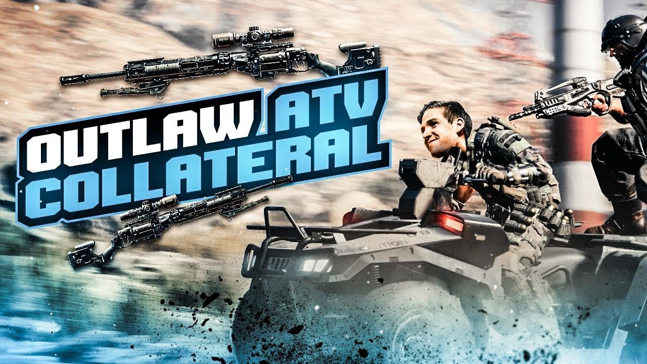 INSANE ATV COLLATERAL!! BEAMING WITH THE OUTLAW! (Call of Duty: Blackout)