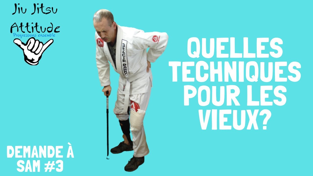 Quelles techniques  utiliser en jiu jitsu pour les plus âgés contre des jeunes? Demande à Sam #3