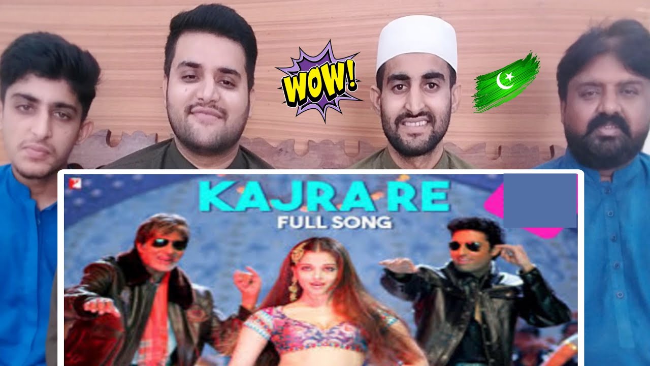 Pakistani Reaction on Kajra Re 🎶 Full Video Song