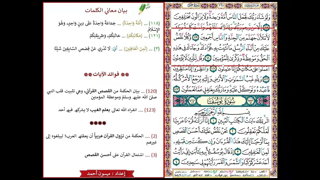 تفسير سورة هود ( 235+236 )