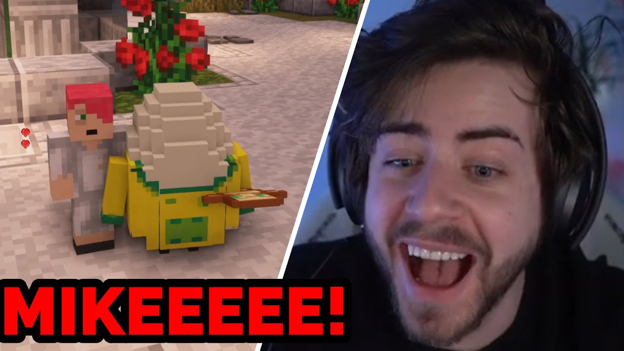 MIKE Shrinks into Richarlyson's size on QSMP Minecraft