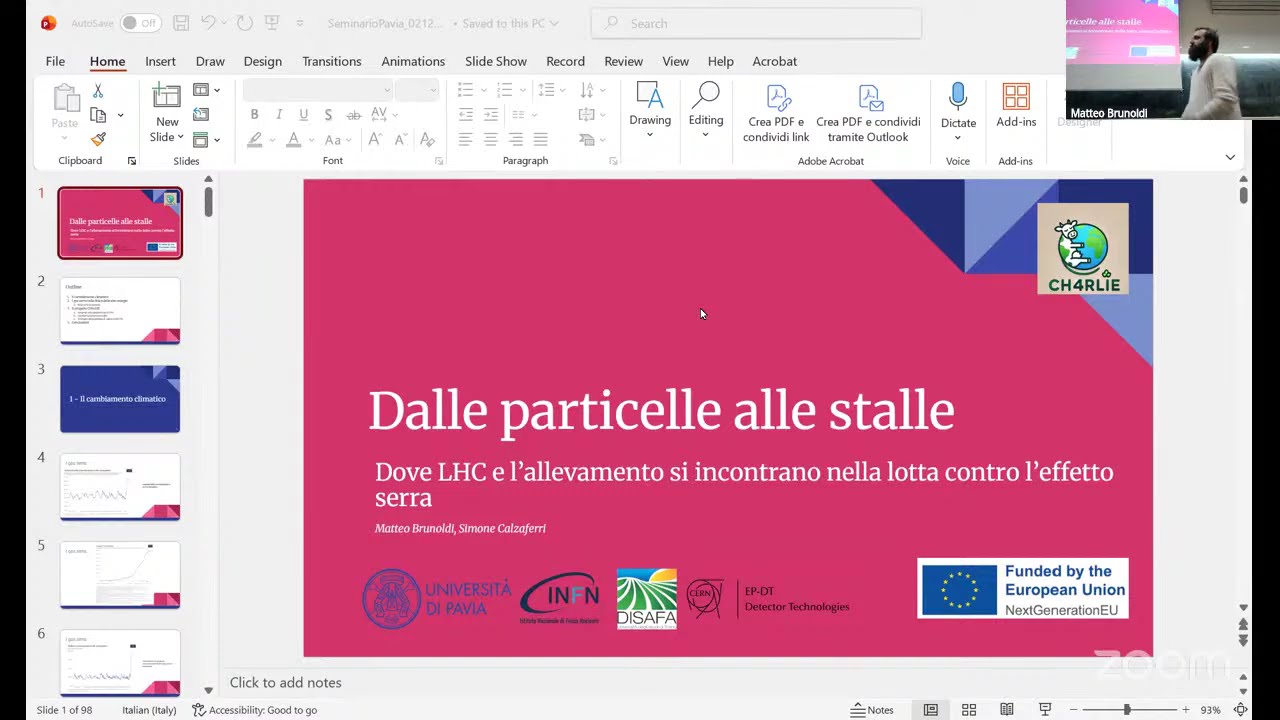 Incontri di Fisica Moderna