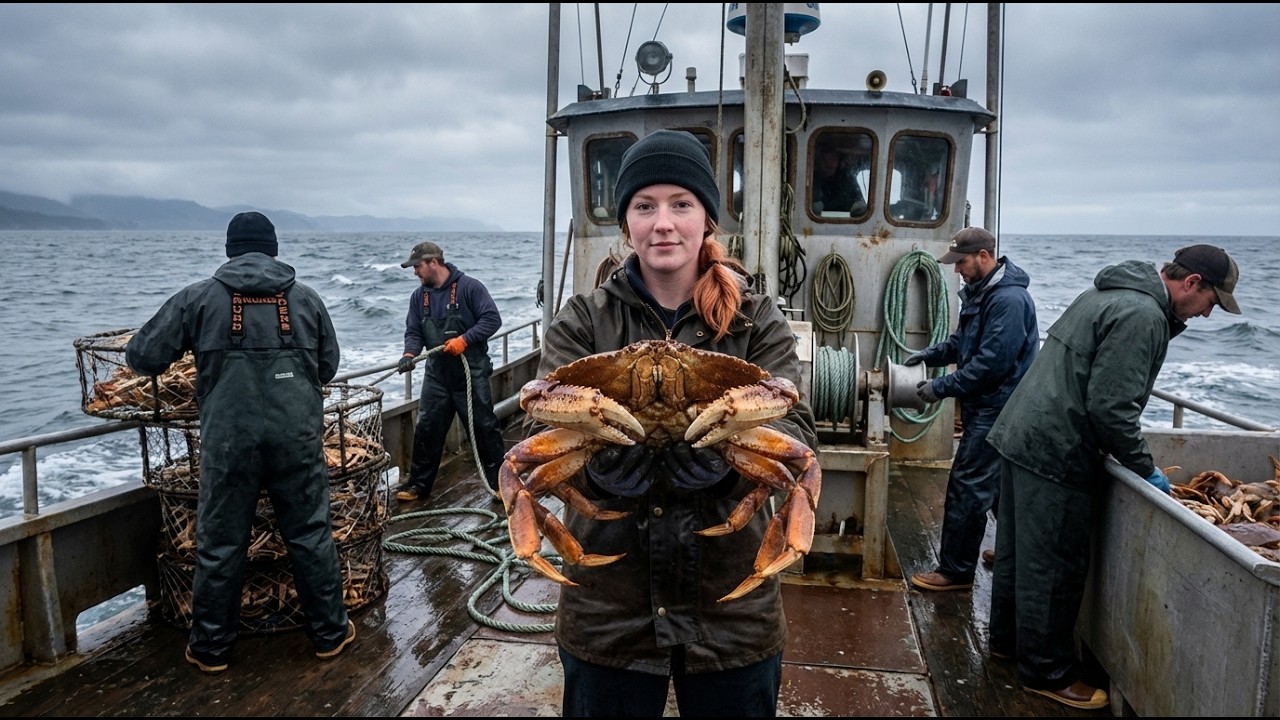 Inside the Dungeness Crab Processing Factory – From Pacific Catch to Fresh Crab Meat