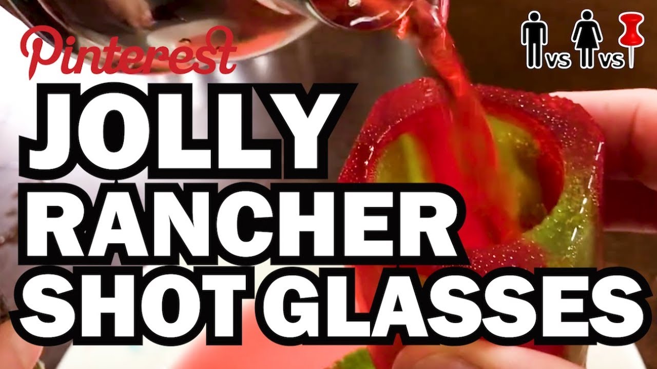 Стопки Jolly Rancher своими руками &mdash; Man vs Corinne vs Pin