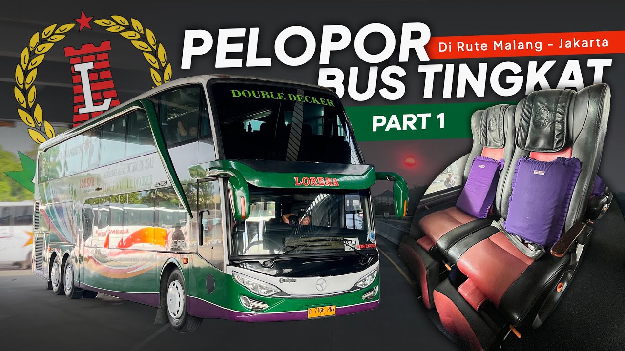 MENCOBA SANG JENDERAL IJO DI TAHUN 2025 ⭐️ | Trip Report Bus Lorena Double Decker #1
