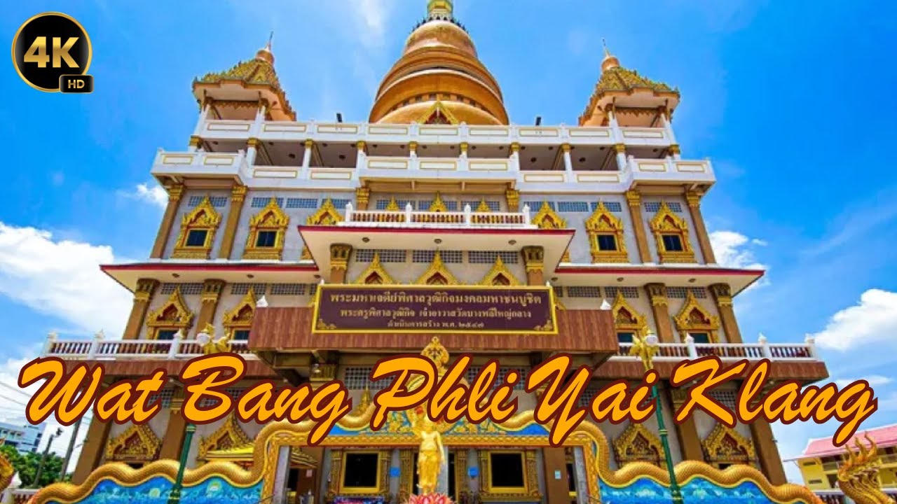 Immersive FPV Tour of Wat Bang Phli Yai Klang 🛕 | Samut Prakan, Thailand | Ronin Explore