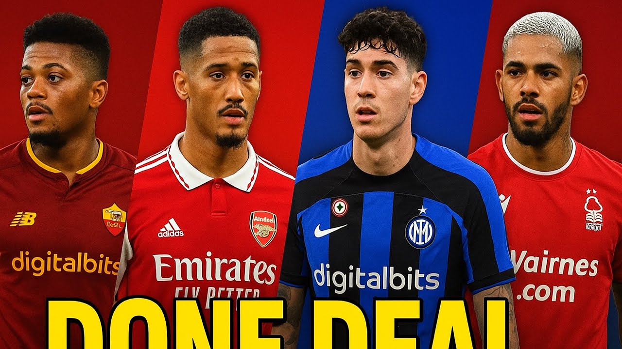 Bailey Joins Roma, Arsenal Stand Firm on Saliba, Chelsea Eye Bastoni & More!