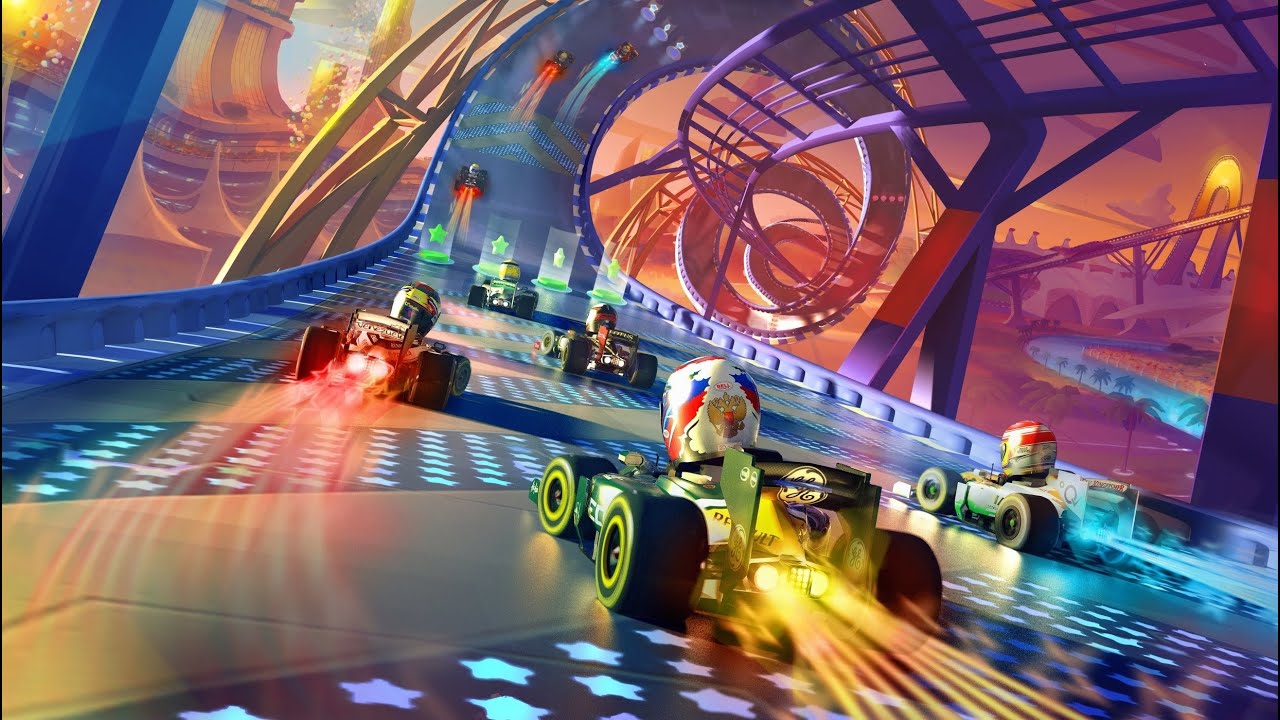 F1 Race Stars - Career Mode (Part 6 European 2) 1080p HD